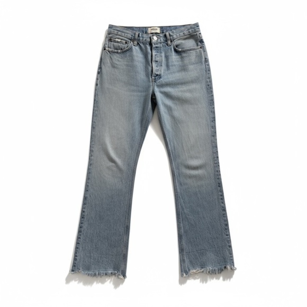 Agolde High Rise Relaxed Boot Cut Jeans